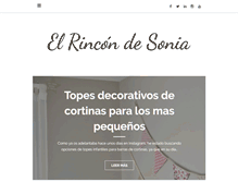 Tablet Screenshot of elrincondesonia.com